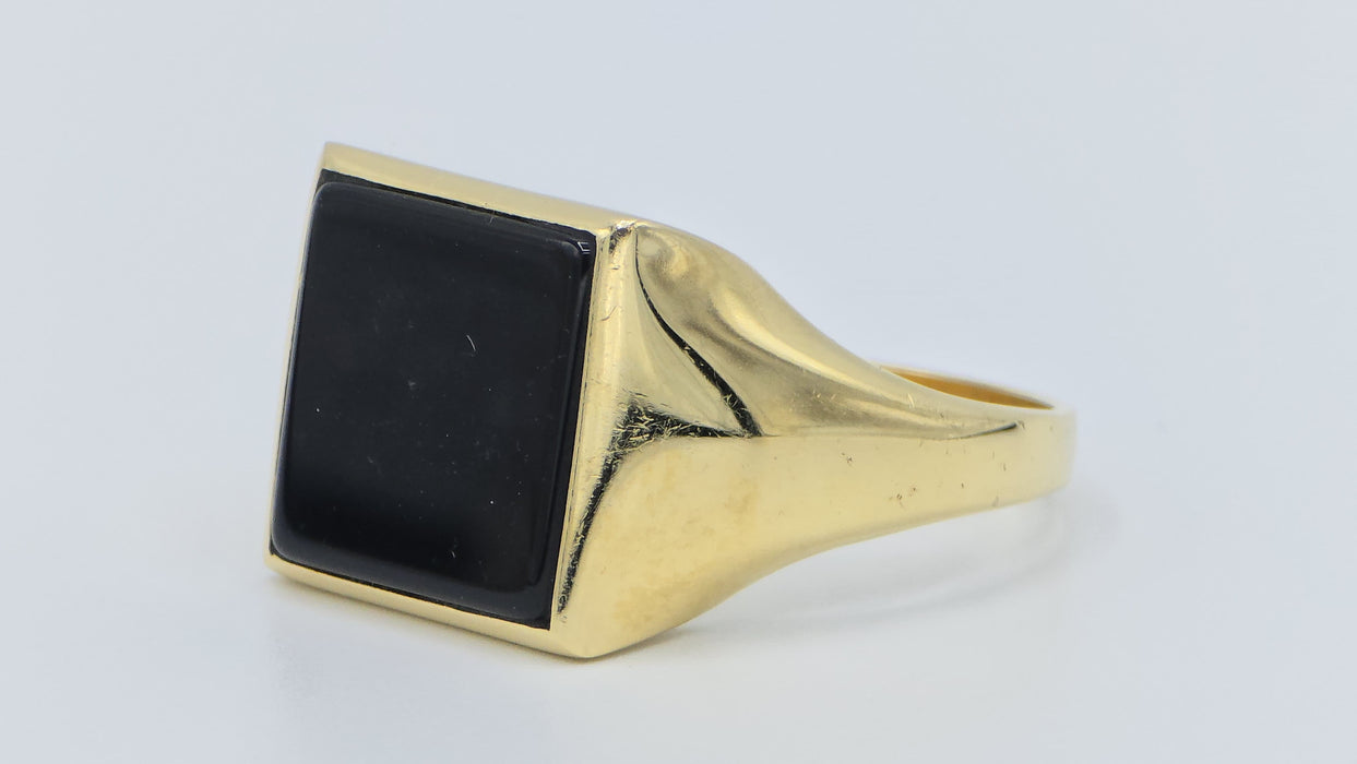 14k onyx ring