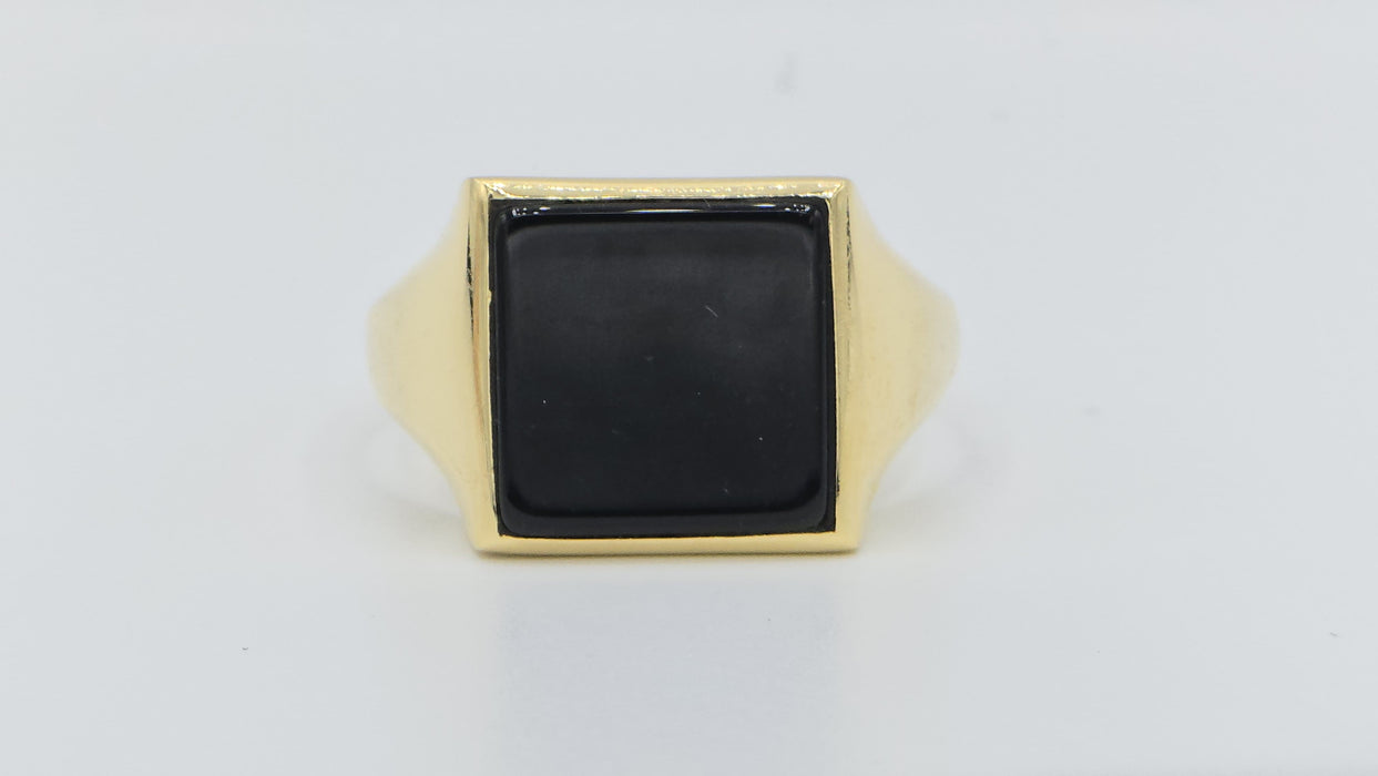 14k onyx ring